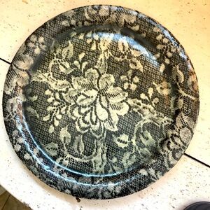 Ellen Evans TerraFirma Terra-cotta Charger Platter Plate